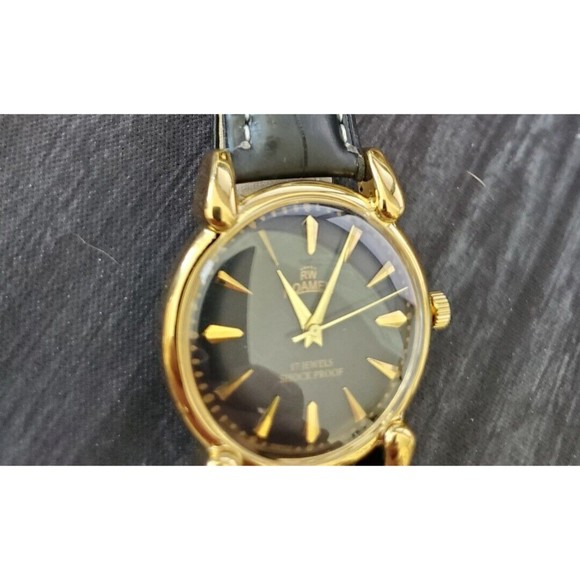 Vintage Roamer Shock Proof Hand Wind Swiss Watch Restored Serviced‎ GLD-… - Picture 6 of 11